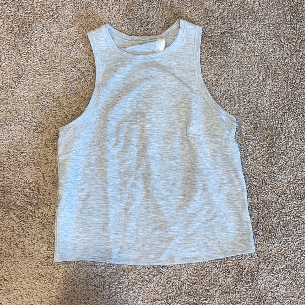 Lululemon gray halter top size 2